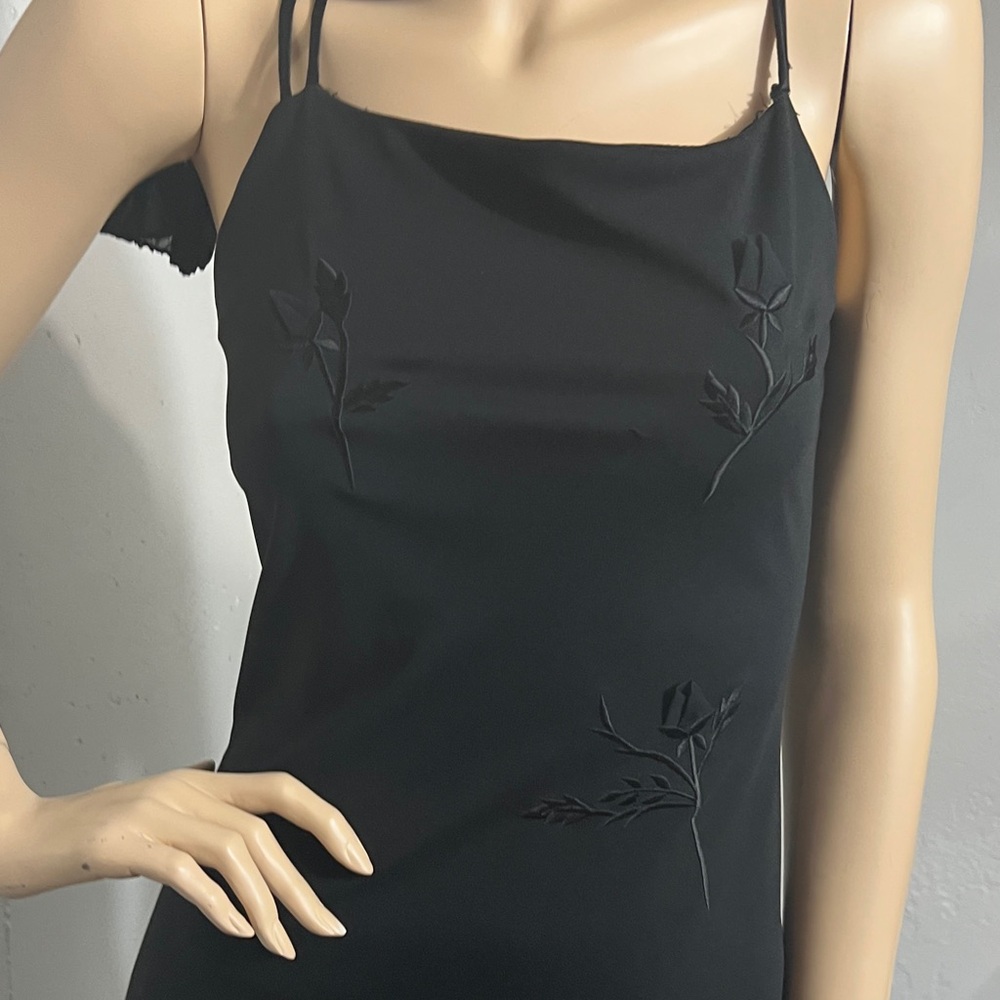 City Triangles Black Maxi Dress Evening Gown.Homecoming or Prom. Wedding guest - Picture 9 of 13